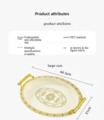 Ensemble de 4 Plats de Service Prestige – Collection Table d'Hôte – Image 3